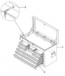 USAG 531 D Type 1 Drawer Cabinet Spare Parts